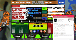 Desktop Screenshot of harimauputih.com